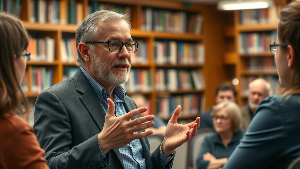 influential Kansas City journalist discussing media sites kansas city ethics and trust with community members